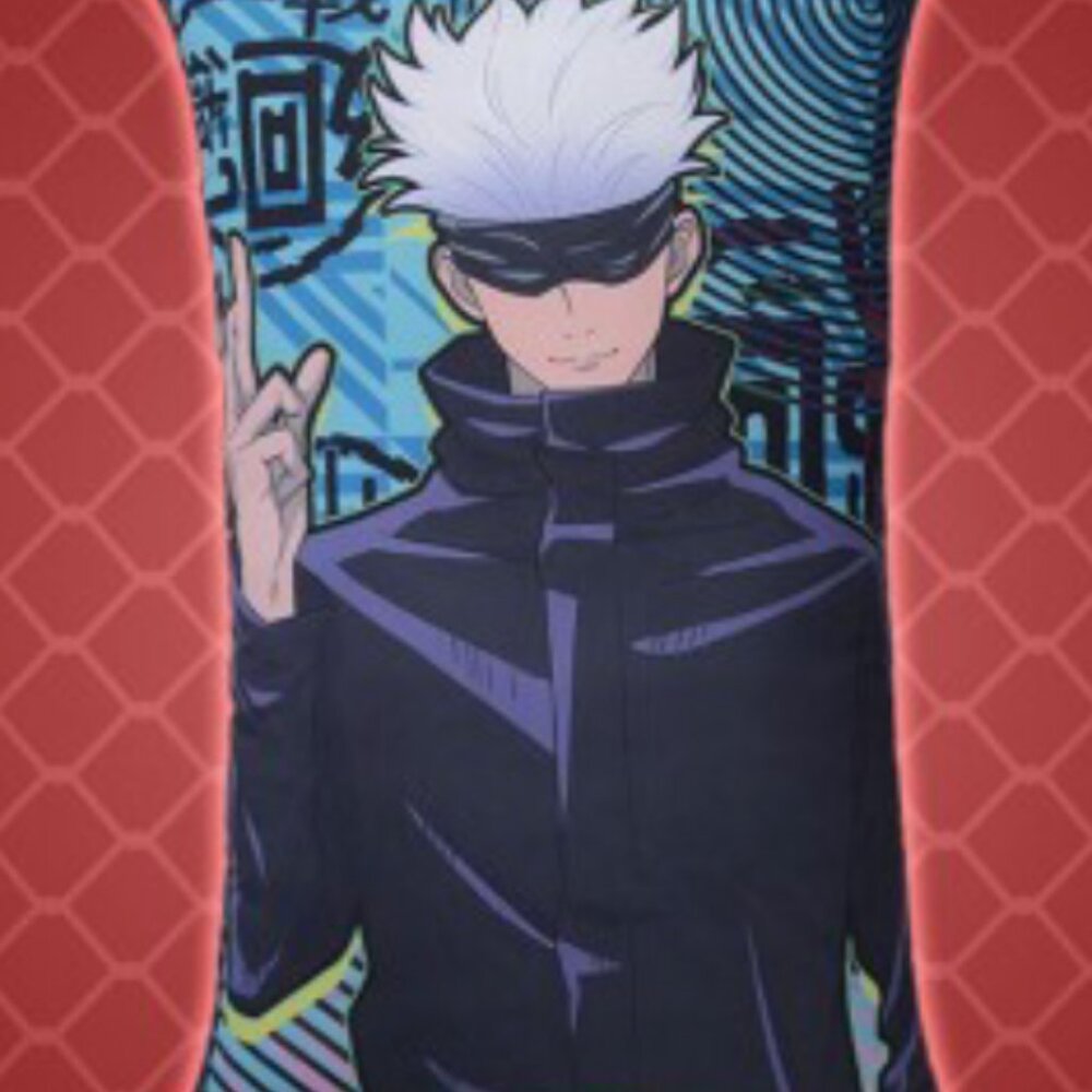 New Official Jujutsu Kaisen Satouru Gojo Big Cushion 53x35cm Japan Exclusive